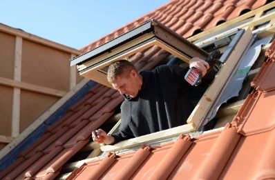 Pose de fenêtres de toit Velux à Onay